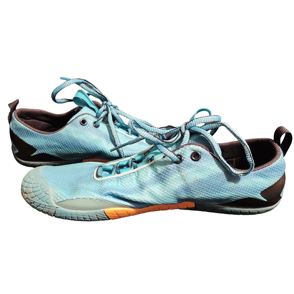 TSLA Bare Trek BK62 Minimalist Running Shoes Mens 8.5 Blue Zero Drop Barefoot